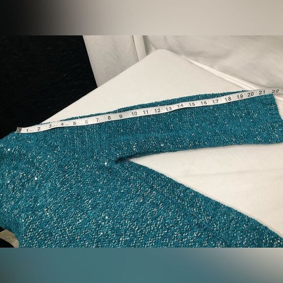 Chicos size one turquoise sweater nwt - Picture 11 of 11